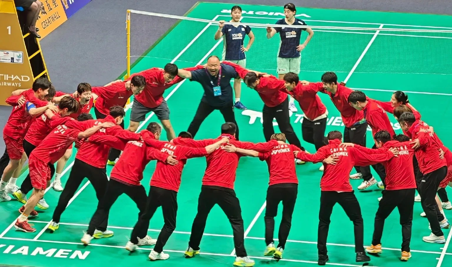 开云下载-韩国队翻盘日本队，石宇奇扛起全队